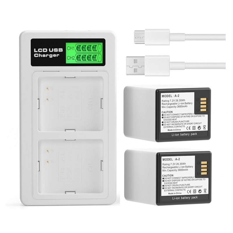 Batteri til Arlo A-2a (7.2V, 3660mAh)
Batteri til Arlo A-2a (7.2V, 3660mAh)