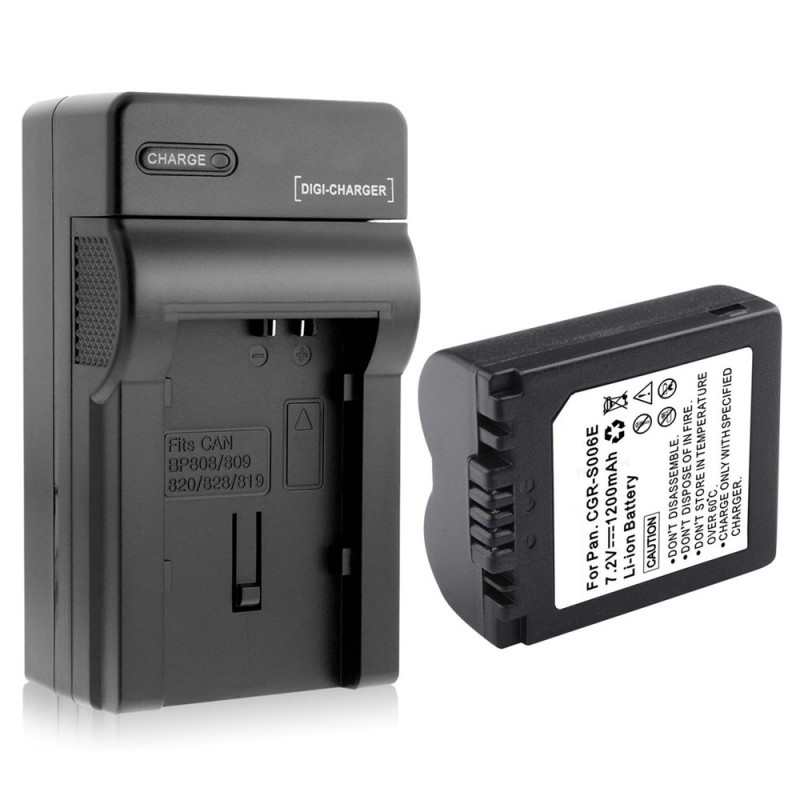                             Batteri til Leica BP-DC5-U (7.2V, 1200mAh, 1 Batteri + 1 Lader)                            
                                                        
                            