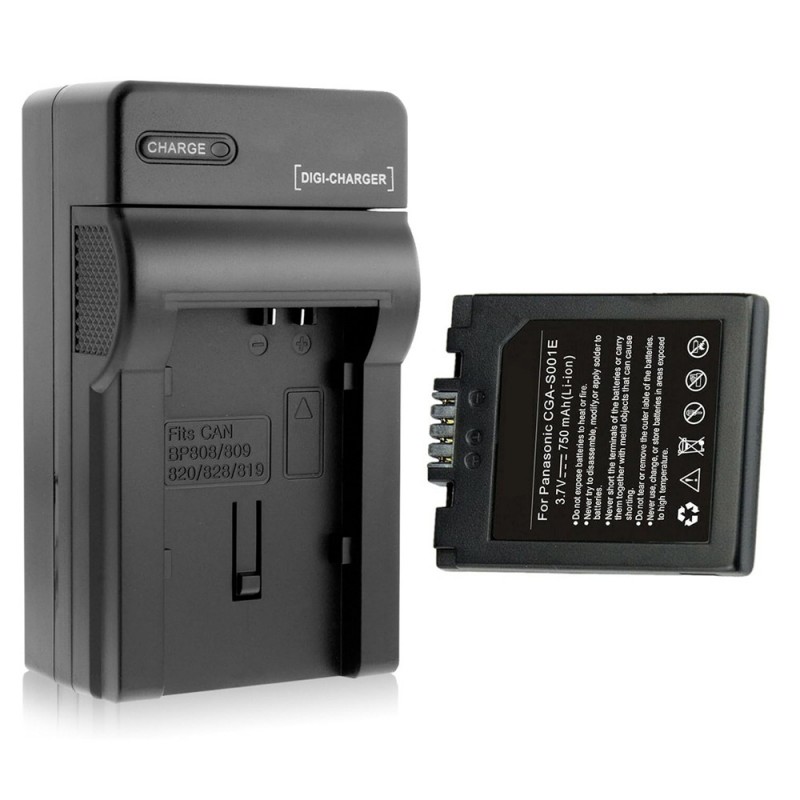                             Batteri til Leica BP-DC2 (3.7V, 750mAh, 1 Batteri + 1 Lader)                            
                                                        
                            