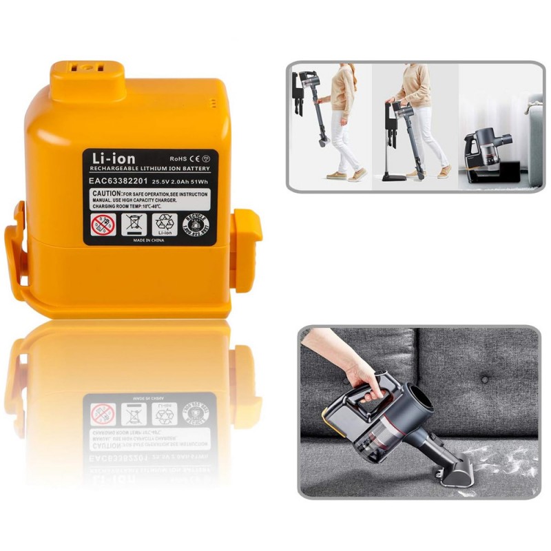                             Batteri til LG Cord Zero A958SA (25.2V, 51W)                            
                                                        
                            