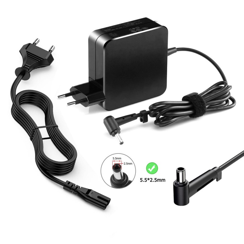 
                            Lader til Asus Pro61SF (19V, 4.74A, 90W, 5.2*2.5mm)                            
                            