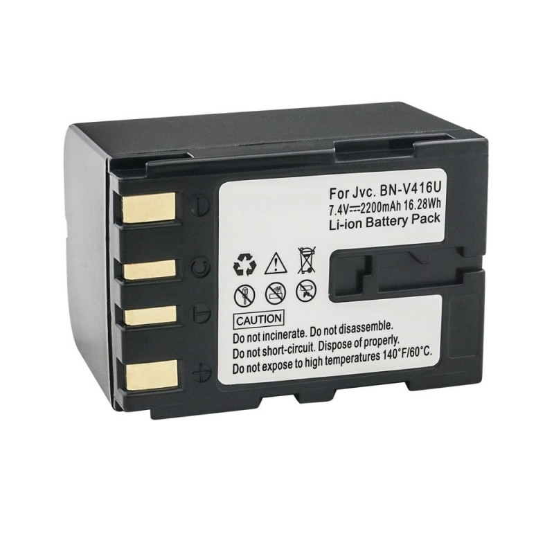                            Batteri til JVC GR-DVL320U (7.4V, 2200mAh) 1 Batteri + 1 Lader                             
                                                        
                            