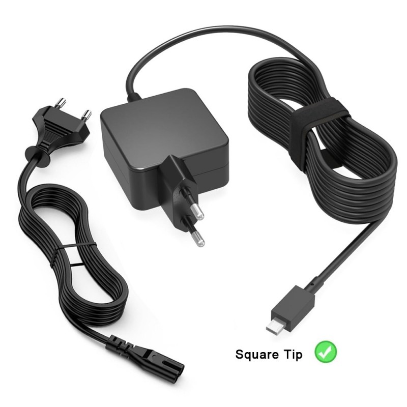 
                            Lader til Asus E202SA (19V, 1.75A, 33W, Square Tip)                            
                            