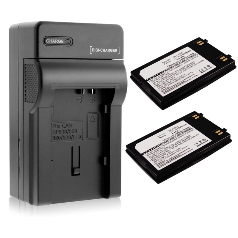                             Batteri til Samsung SC-MM12 (3.7V, 1200mAh) 2 Batteri + 1 Lader                             
                                                        
                            