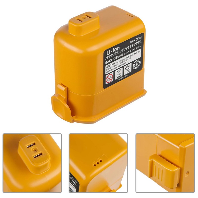                             Batteri til LG Cord Zero A9ADVANCED (25.2V, 51W) X 2 Batteri                             
                                                        
                            