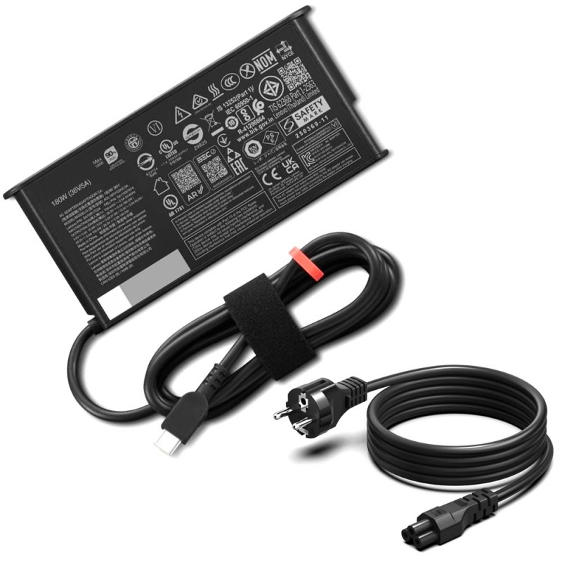 
                            Lader til Lenovo ADL180YGSLC3A (36V, 5A, 180W, USB-C)                            
                            