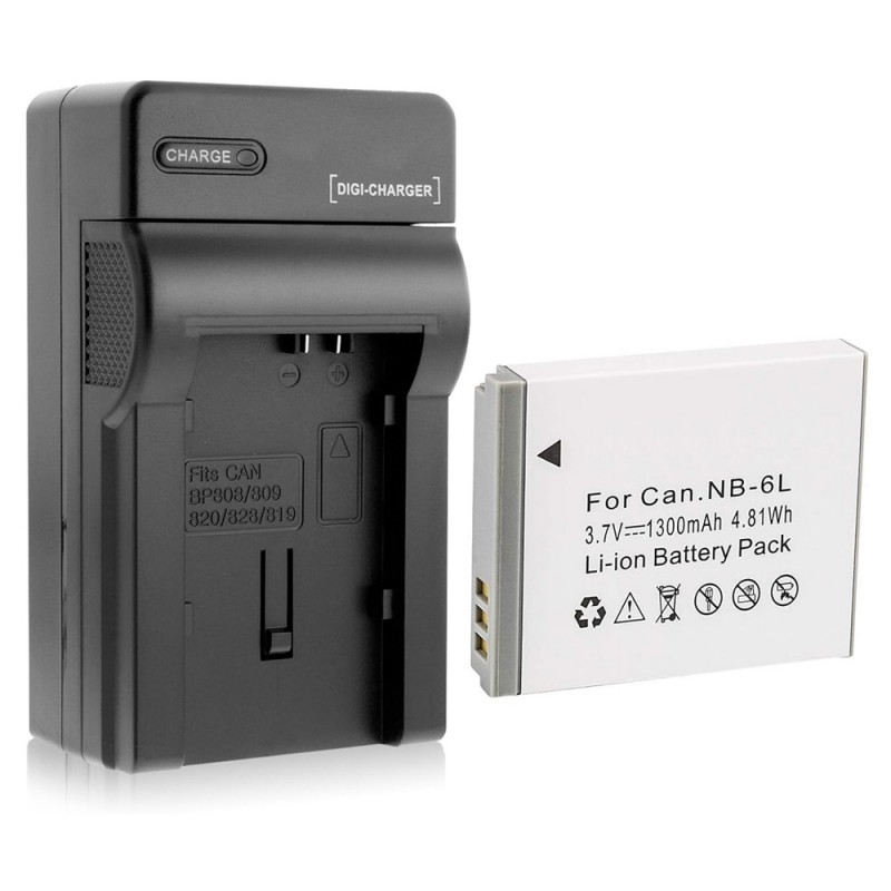                             Batteri til Canon PowerShot SX270 HS (3.7V, 1300mAh, 1 Batteri + 1 Lader)                            
                                                        
                            