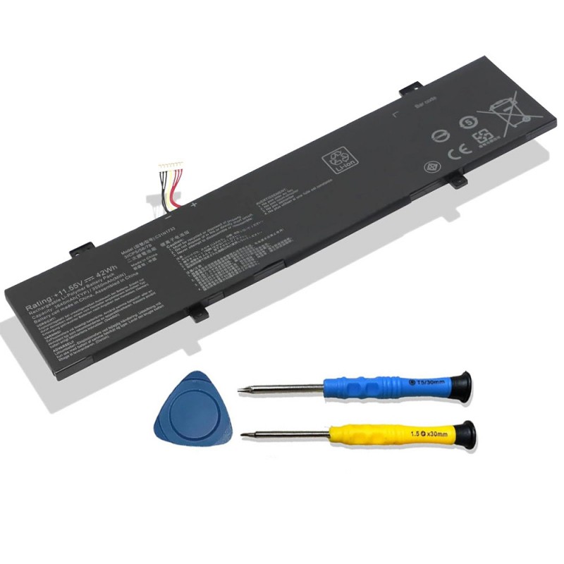                             Batteri til ASUS Vivobook Flip 14 TP412U (11.55V, 42Wh/3640mAh)                            
                                                        
                            