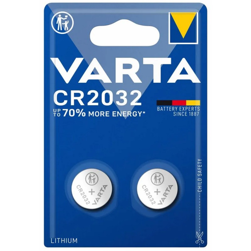 Batteri til VARTA CR2032 2 Pakke