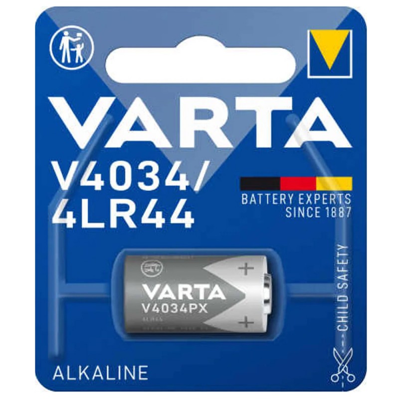 Batteri til Varta V4034 4LR44 