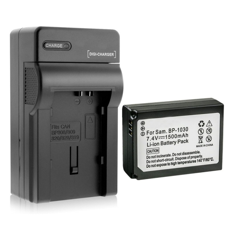                             Batteri til Samsung BC-1030b (7.4V, 1500mAh) 1 Batteri + 1 Lader                             
                                                        
                            