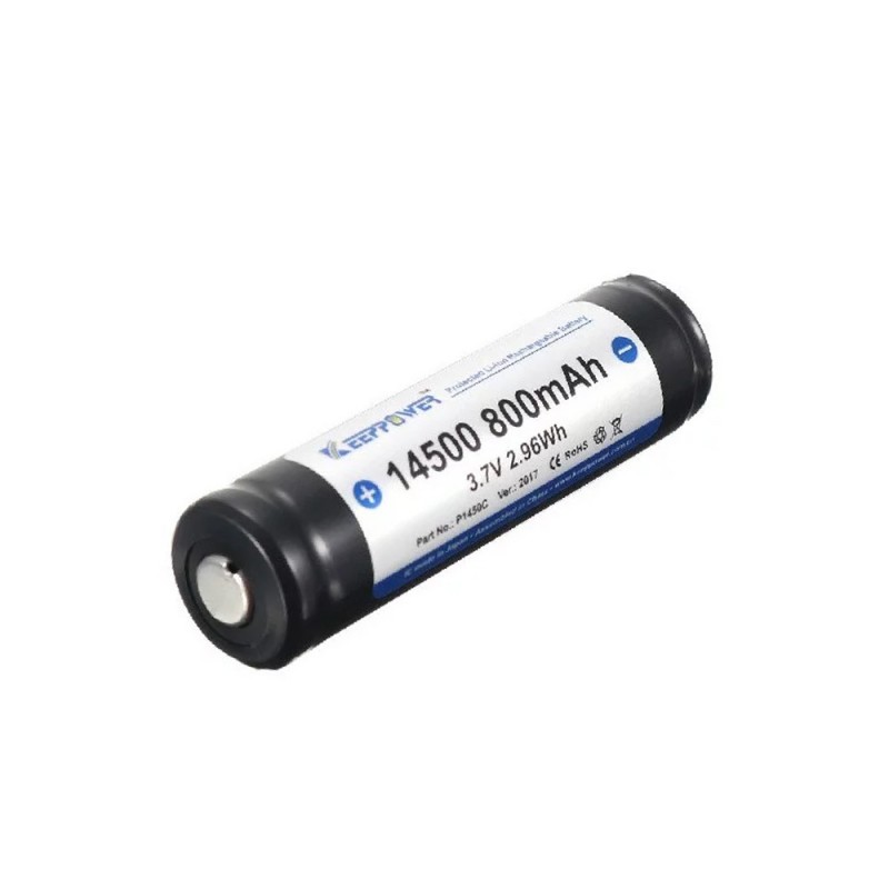 Batteri til Keeppower 14500 3.7V 800mAh