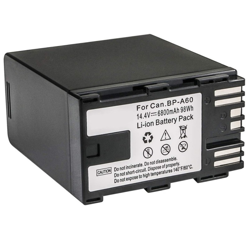                             Batteri til Canon EOS C220B (14.4V, 6800mAh) 2 Batteri + 1 Lader                             
                                                        
                            