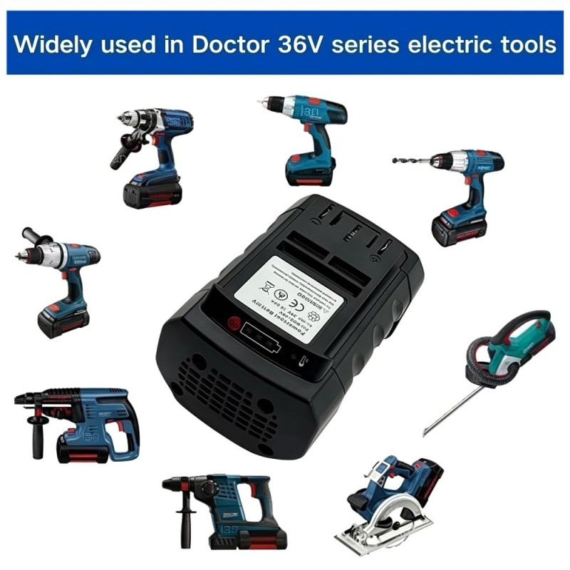                             Batteri til Bosch 1671b (36V, 8000mAh)                            
                                                        
                            