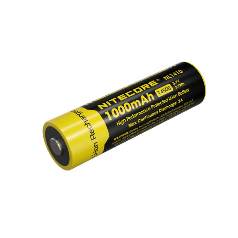 Batteri til Nitecore 14500 NL1410 3.6V 1000mAh
