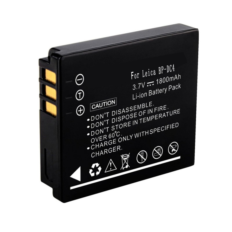                             Batteri til Leica C-LUX1 (3.7V, 1800mAh) 1 Batteri + 1 Lader                             
                                                        
                            