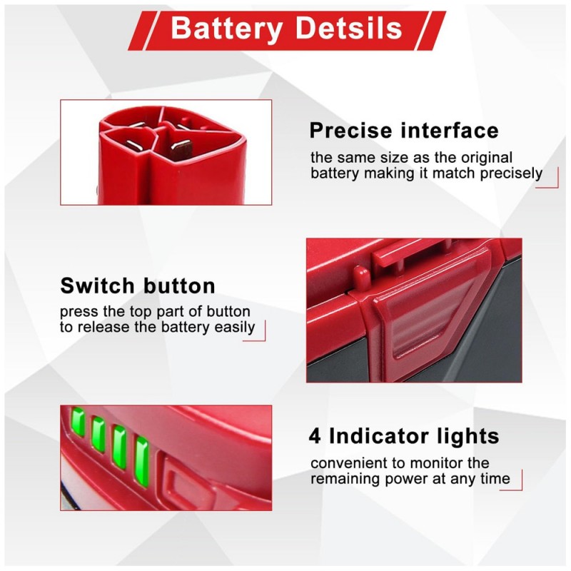                             Batteri til Craftsman 1322521 (19.2V, 3000mAh)                            
                                                        
                            