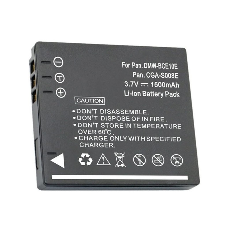                             Batteri til Panasonic SDR-SW20 (3.7V, 1500mAh) 2 Batteri + 1 Lader                             
                                                        
                            