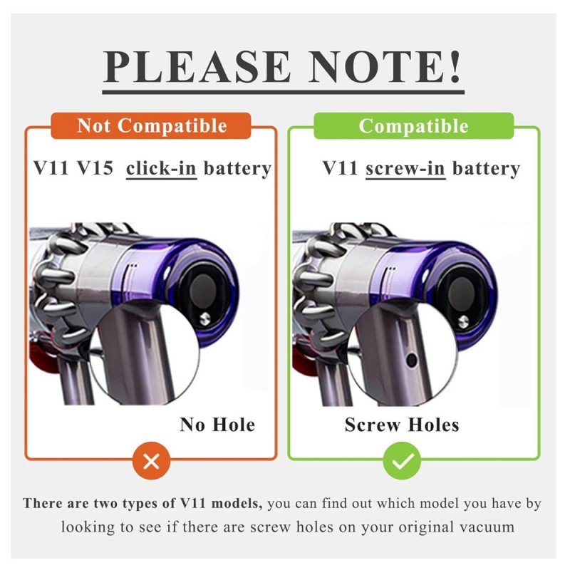                            Batteri til Dyson V11 (25.2V, 4800mAh)                            
                                                        
                            