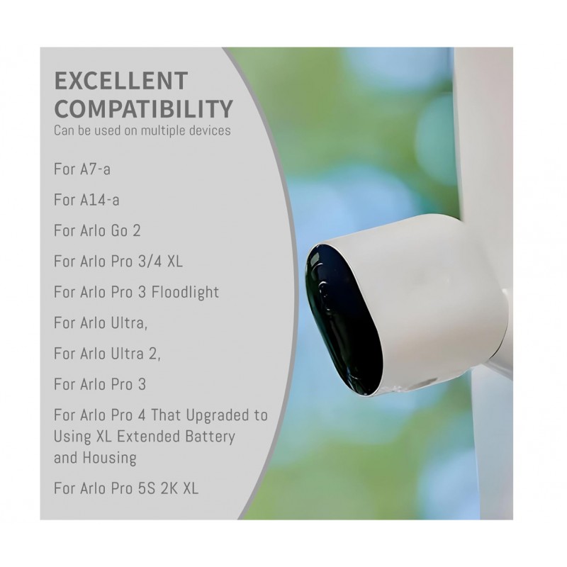                             Batteri til Arlo Go 2 (3.7V, 14000mAh) x 2                             
                                                        
                            