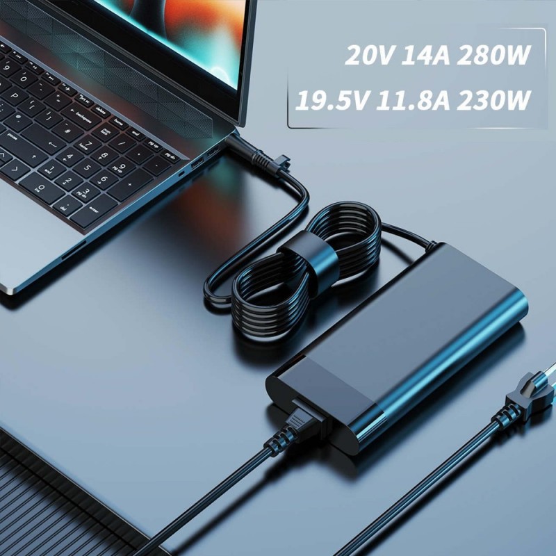 
                            Lader til ZBook Fury 16 G10 (20V, 14A, 280W, 7.4mm 5.0mm)                            
                            