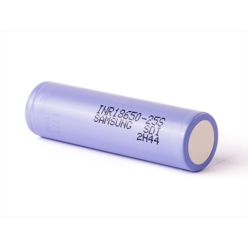 Batteri til Samsung Oppladbart INR18650-25S 3.6V 2500mAh