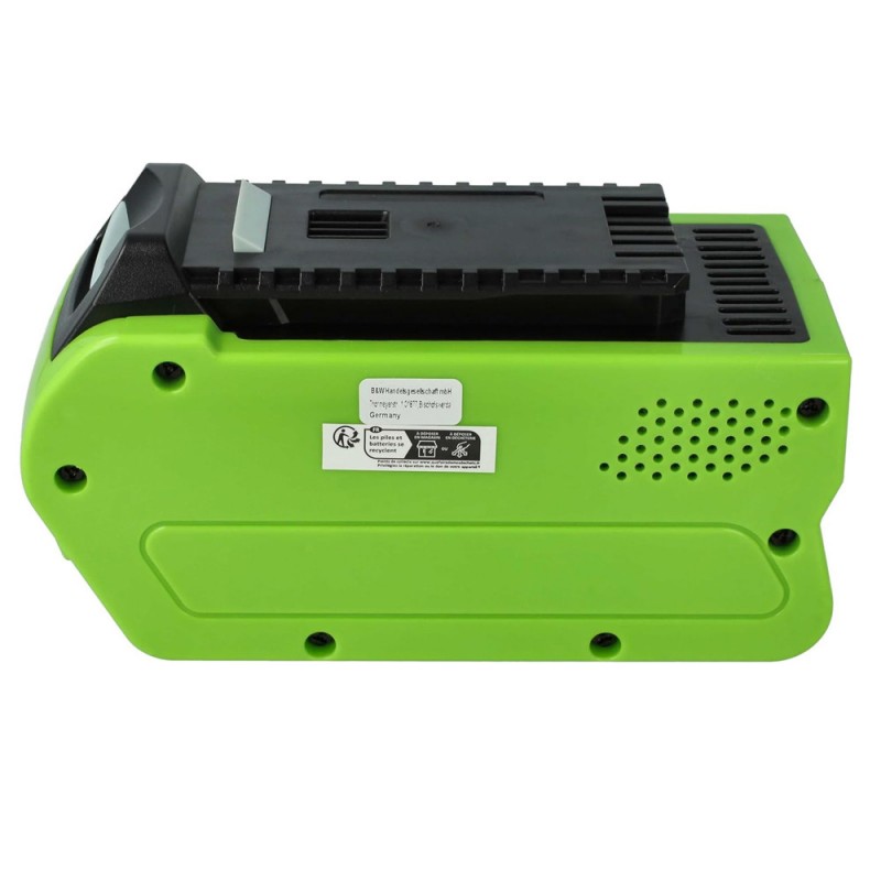                             Batteri til Greenworks GD40CS40 (40V, 4000mAh)                            
                                                        
                            