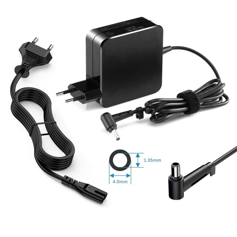 
                            Lader til Asus Max X541UJ (19V, 3.42A, 65W, 4.0*1.35mm)                            
                            