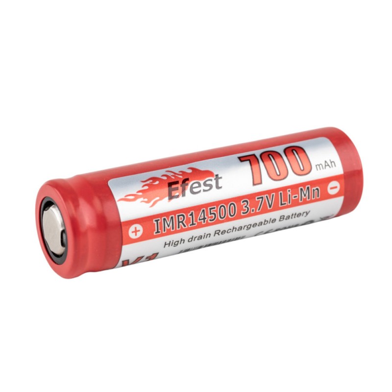 Batteri til Efest IMR 14500 3.7V 700mAh