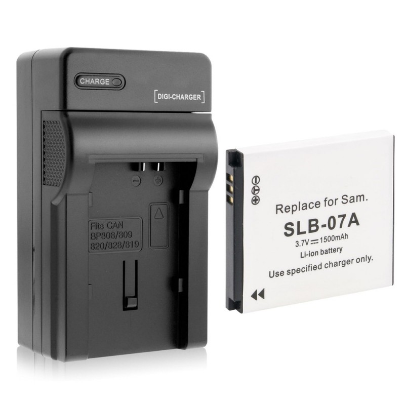                             Batteri til Samsung SBC-07A (3.7V, 1500mAh) 1 Batteri + 1 Lader                             
                                                        
                            