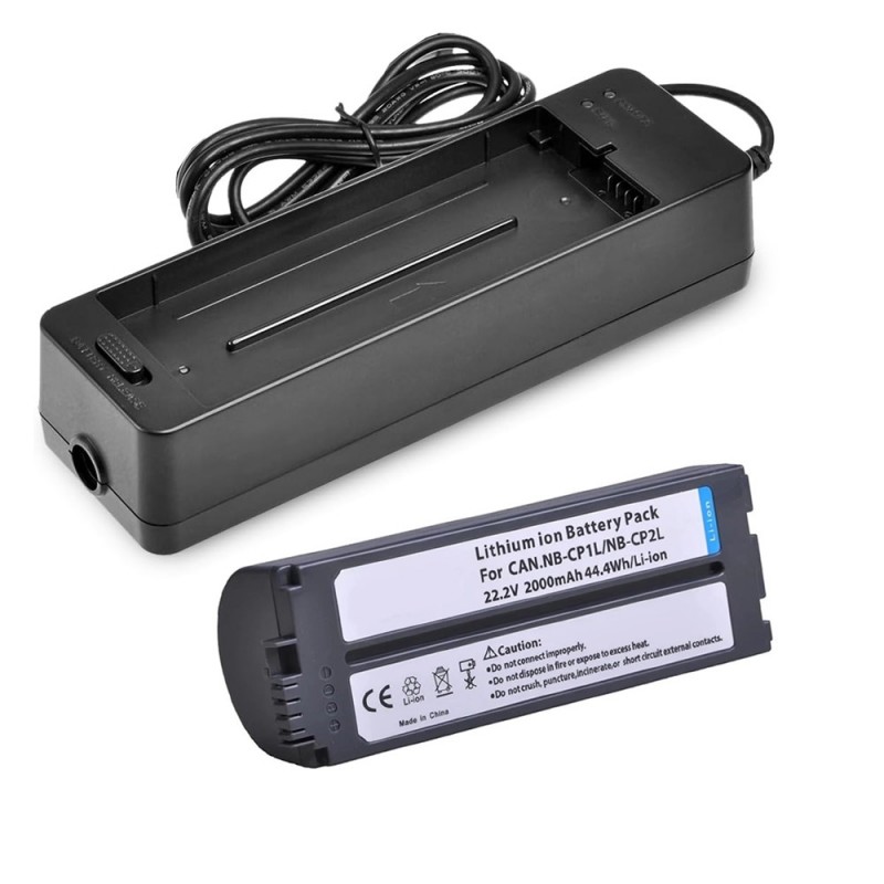                             Batteri til Canon Selphy CP-710 (22.2V, 2000mAh) 1 Batteri + 1 Lader                             
                                                        
                            