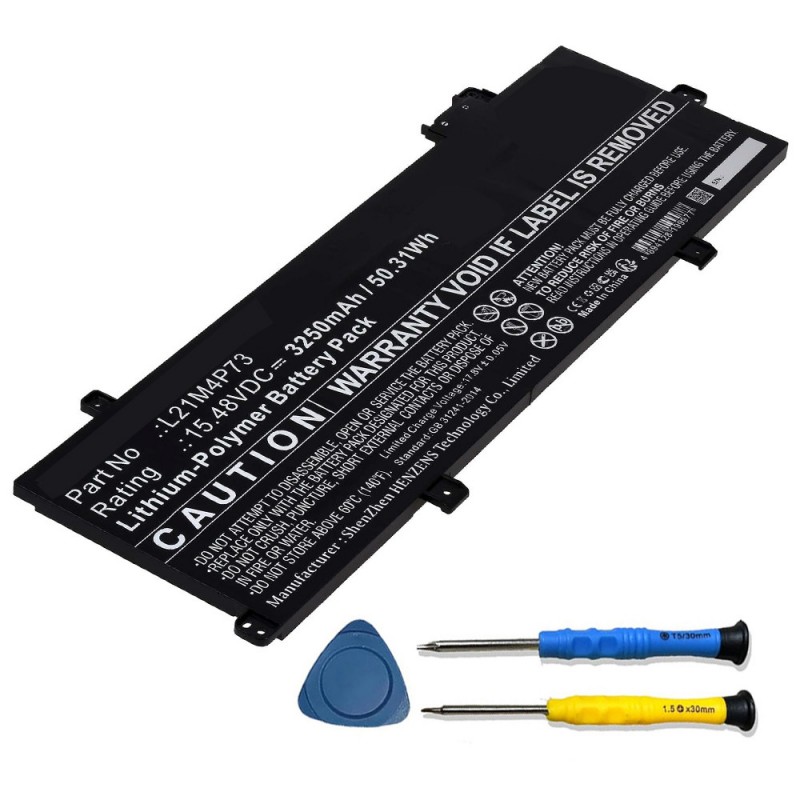                             Batteri til Lenovo ThinkPad P16s Gen 1 (15.48V, 3250mAh/50Wh)                            
                                                        
                            