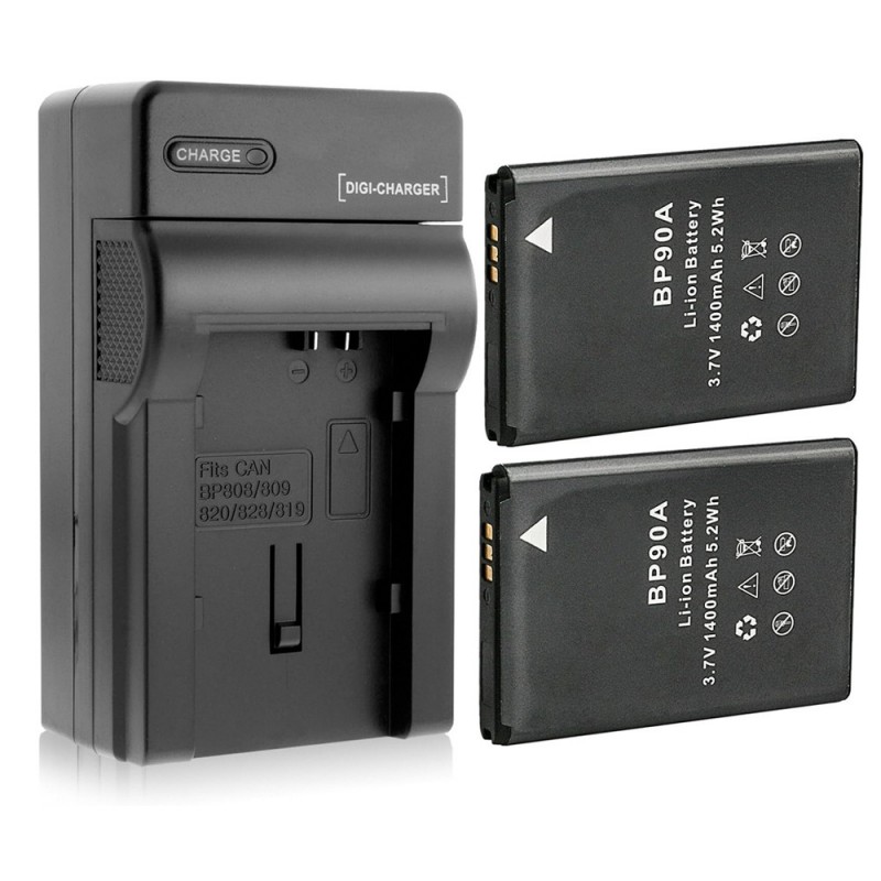                             Batteri til Samsung HMX-E10 (3.7V, 1400mAh) 2 Batteri + 1 Lader                             
                                                        
                            