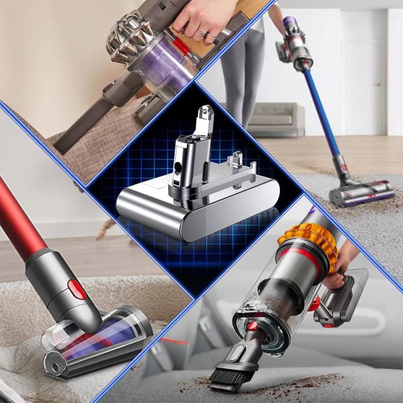                             Batteri til Dyson DC31 22.2V 5800mAh (22.2V, 5800mAh)                            
                                                        
                            