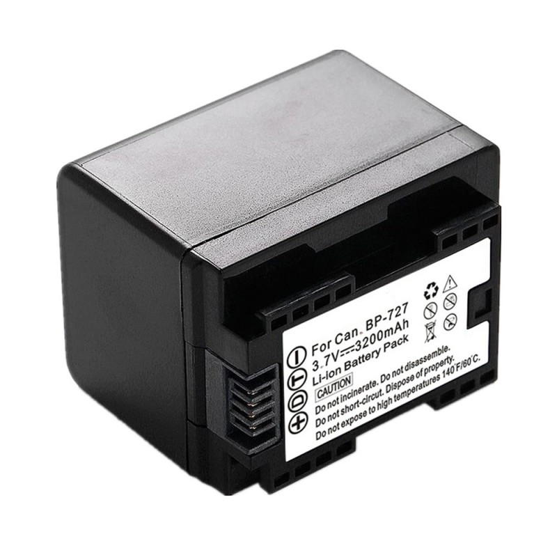                             Batteri til Canon VIXIA HF R30 (3.6V, 3200mAh) 1 Batteri + 1 Lader                             
                                                        
                            
