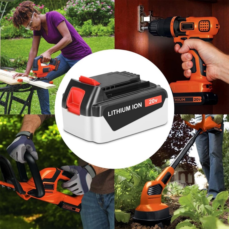                             Batteri til Black & Decker PCC640 (20V, 4000mAh)                            
                                                        
                            