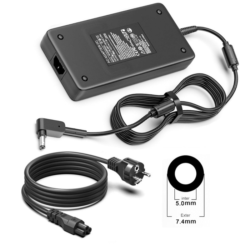 Lader til Acer Predator Triton 900 (19.5V, 11.8A, 230W, 7.4*5.0mm)
Lader til Acer Predator Triton 900 (19.5V, 11.8A, 230W, 7.4*5.0mm)