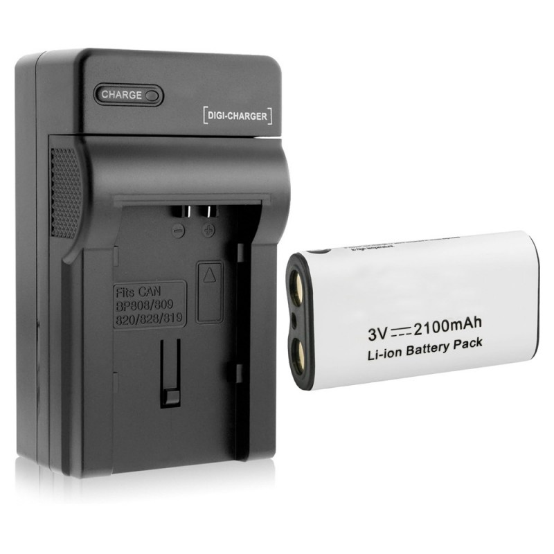                             Batteri til Olympus D-565 (3V, 2100mAh) 1 Batteri + 1 Lader                             
                                                        
                            