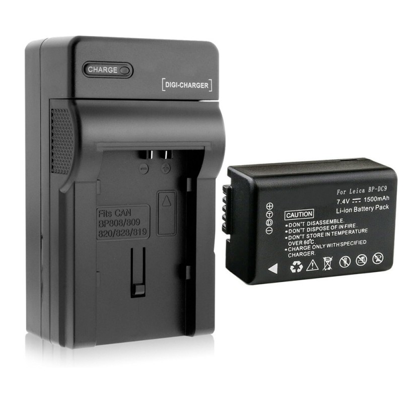                             Batteri til Leica BC-DC9 (7.4V, 1500mAh, 1 Batteri + 1 Lader)                            
                                                        
                            