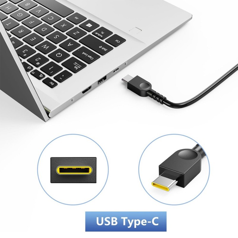 
                            Lader til Lenovo 100W 20V 5A Type C (20V, 5A, 100W, Type C)                            
                            