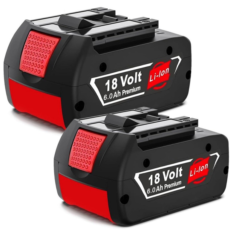 Batteri til Bosch BAT609 (18V, 6000mAh, 2 Batteri)
Batteri til Bosch BAT609 (18V, 6000mAh, 2 Batteri)