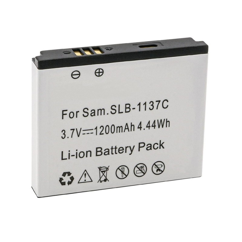                             Batteri til Samsung Digimax i7 (3.7V, 1100mAh) 2 Batteri + 1 Lader                             
                                                        
                            
