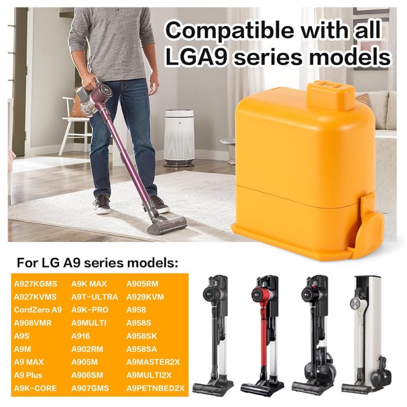                             Batteri til LG Cord Zero A958SA (25.2V, 3000mAh)                            
                                                        
                            