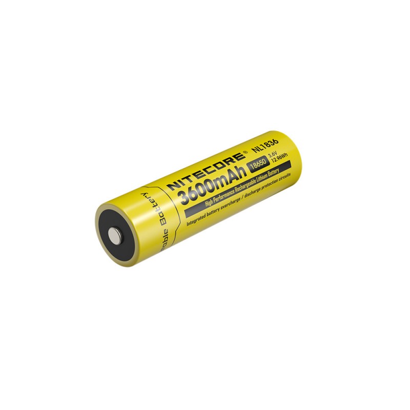 Batteri til Nitecore Oppladbart 18650 NL1836 3.6V 3600mAh