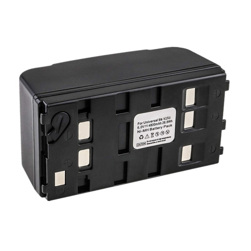                             Batteri til JVC GR-AX26U (6V, 4800mAh) 2 Batteri + 1 Lader                             
                                                        
                            