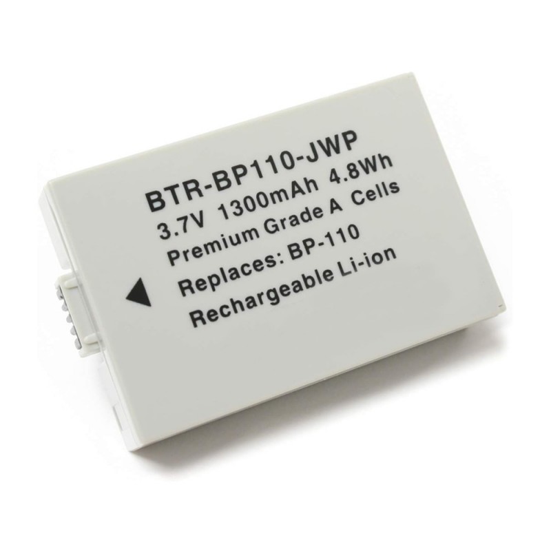                             Batteri til Canon Legria HF R27 (3.7V, 1300mAh) 2 Batteri + 1 Lader                             
                                                        
                            