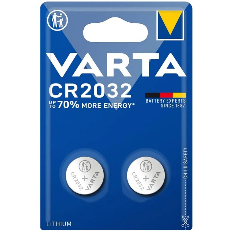 Batteri til VARTA CR2032 10 Pakke