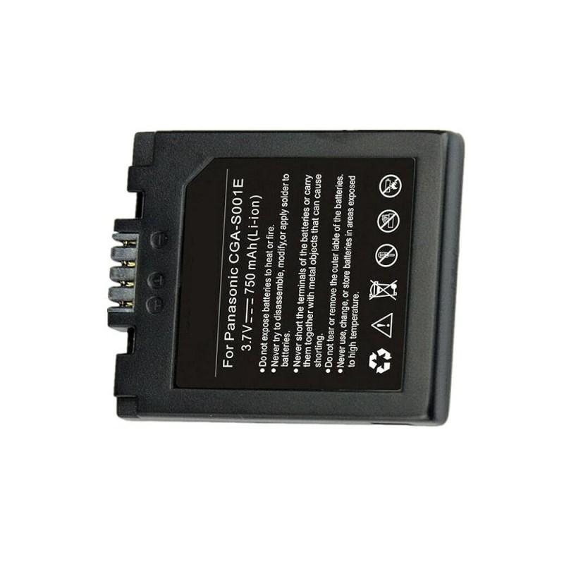                             Batteri til Panasonic CGR-S001 (3.7V, 750mAh) 1 Batteri + 1 Lader                             
                                                        
                            