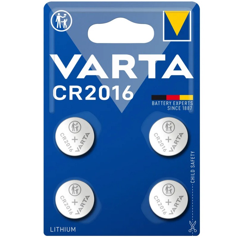Batteri til VARTA CR2016 4 Pakke
