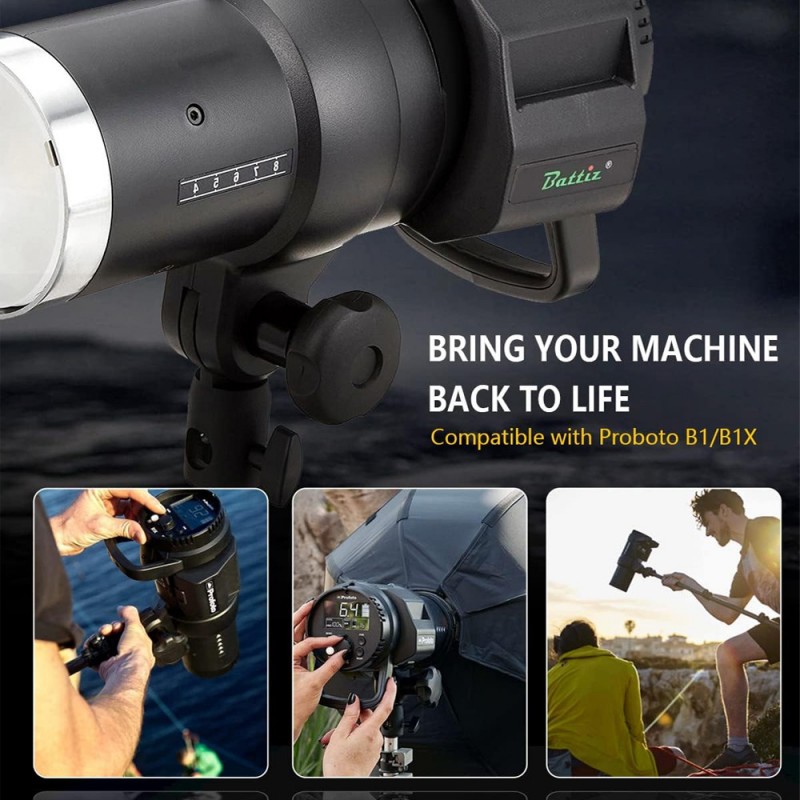                             Batteri til Profoto B1 (14.4V, 5000mAh)                            
                                                        
                            